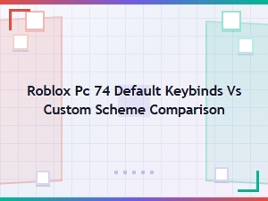 Roblox Pc Default Keybinds vs Custom Schemes